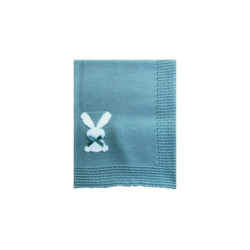 Manta de punto Valentina Bebés