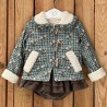 Conjunto chaqueta vichy Valentina Bebés