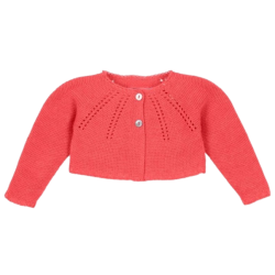 Chaqueta corta calados