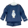 Conjunto sudadera oso Valentina Bebés