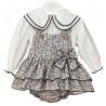 Conjunto pichi flores London - Valentina Bebés