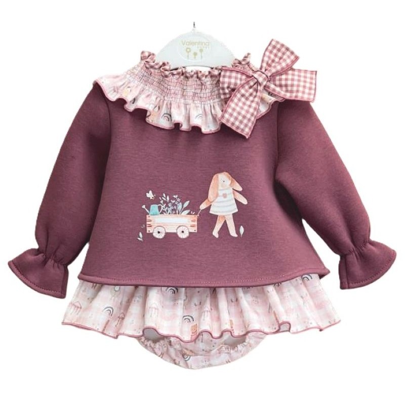 Conjunto HADA72 Valentina Bebés - Sudadera y culotte Perpignan