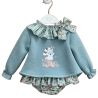 Conjunto niña "Mapache" Valentina Bebés