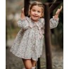 Vestido Floral Niña con Braguita Valentina Bebés