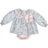 Vestido Floral Niña con Braguita Valentina Bebés