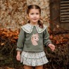 Conjunto niña Sudadera, Jogging y Culote Valentina Bebés