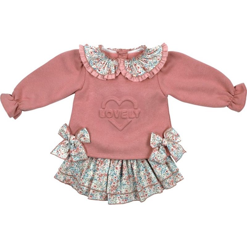 Conjunto Sudadera "Lovely" Valentina Bebés