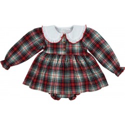 Vestido de Bebé de Cuadros...