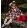 Vestido de Bebé de Cuadros con Culote a Juego Valentina Bebés