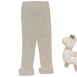 Leggings punto canalé Pangasa